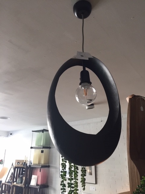 Hanglamp met plaats voor plant 