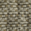 Katoenen matras met print Donkergrijs, taupe, gebroken wit