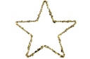 Gouden ster met LED