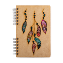 Duurzaam houten notitieboek | Gerecycled papier | Navulbaar | Dromenvanger