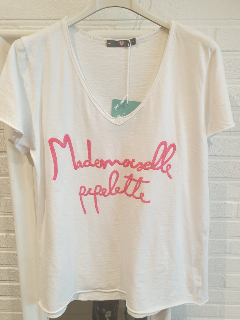 T-shirt Mlle Pipelette