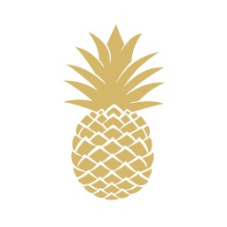 Cocktail golden pineapple