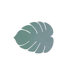 Glas onderzetter - Leaf Nupo Pastel Green