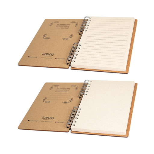 Duurzaam houten notitieboek - Navulling -A5